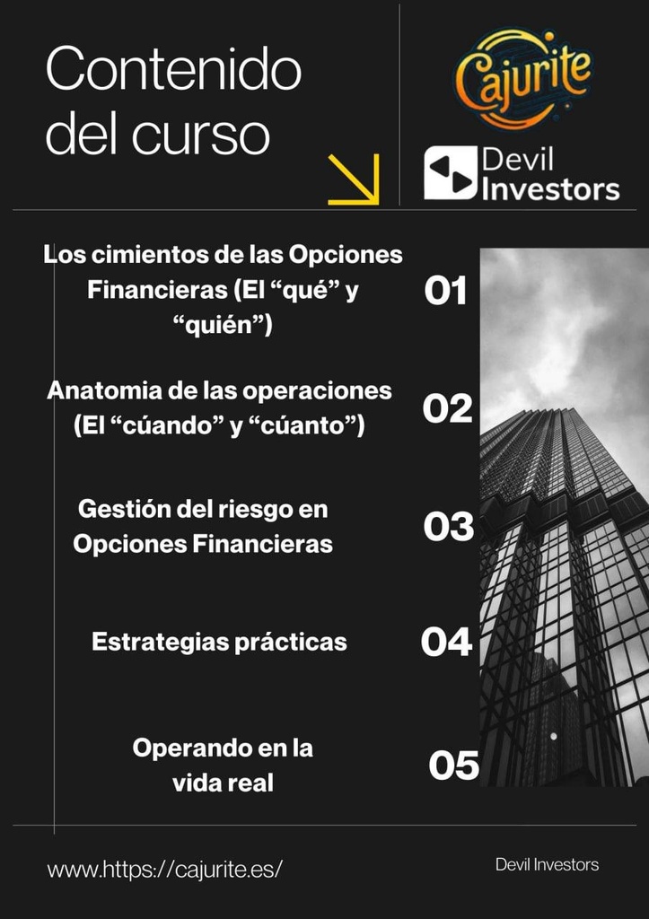 Opciones Financieras con Devil Investors
